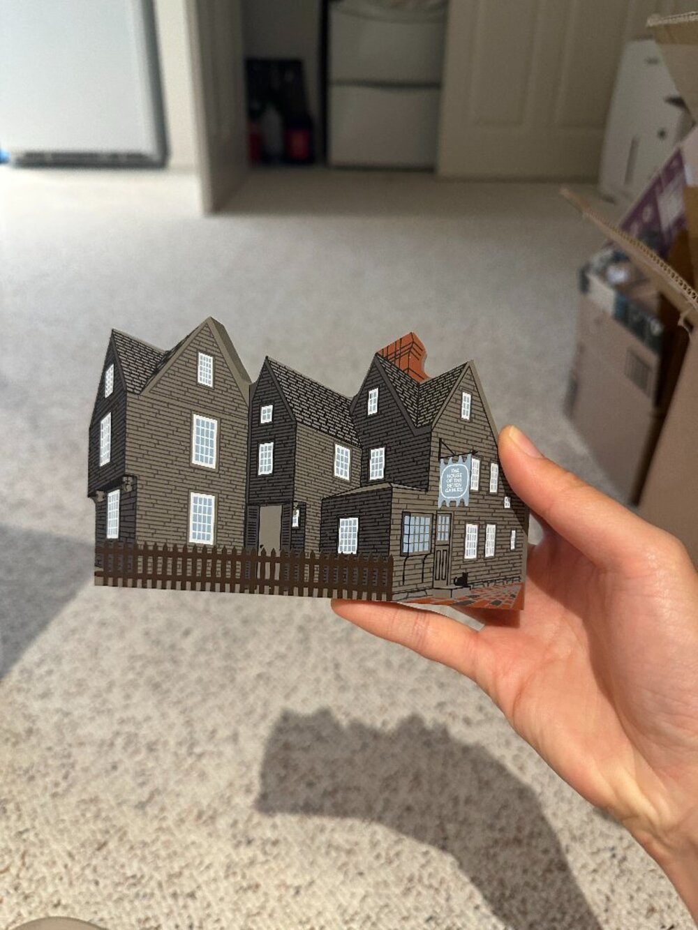 Vintage House Of Seven Gables, Salem, Mass